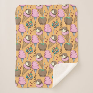 Schroompatroon   Lolbuispatroon   lolly 26 Sherpa Deken