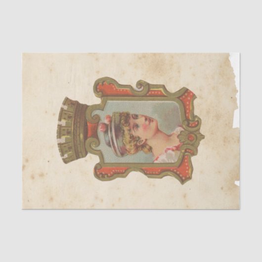 Schroot Ephemera Design Serie #1 Tissuepapier (Voorkant)