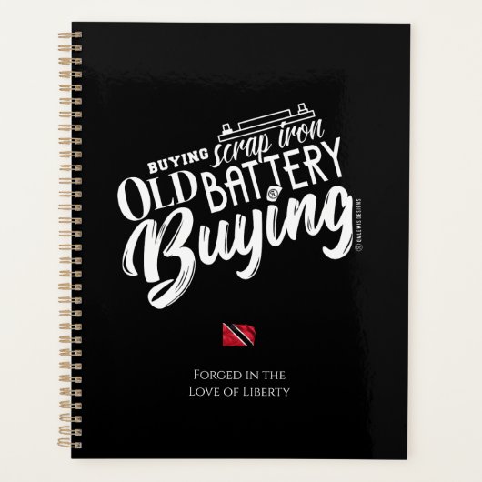 SCHROOT KOPEN, OUDE BATTERIJ KOPEN PLANNER (Voorkant)