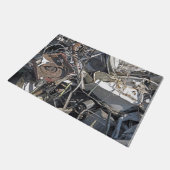 Schroot metaal deurmat (Schuin)