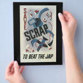 Schroot van metalen Tweede Wereldoorlog Flyer (Hand)