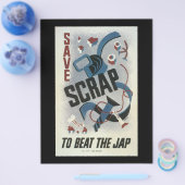 Schroot van metalen Tweede Wereldoorlog Flyer (Enkel)