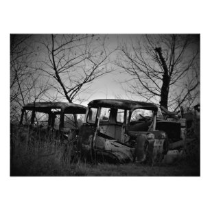 "Schroot Yard" Foto Afdruk