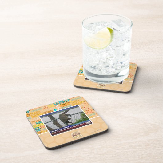 Schrootschildpad Drankjes Onderzetter (Rechterzijde)