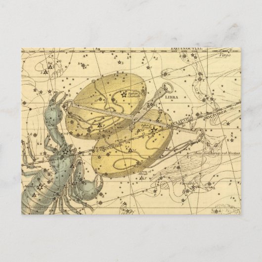 Schub, Scorpio Briefkaart (Voorkant)