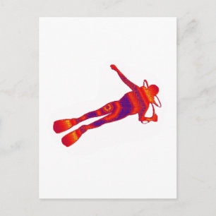 SCHUBA DE GRENS BRIEFKAART