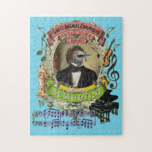 Schubird Great Animal Composer Schubert Parody Legpuzzel