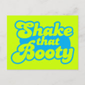 Schud die Booty! Briefkaart (Voorkant)