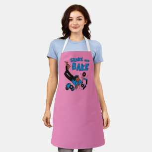 Schud en bak retro geïnspireerd schort