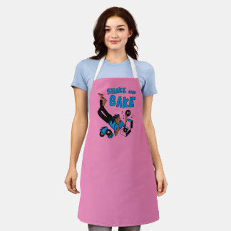 Schud en bak retro geïnspireerd schort