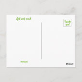 Schud hem eraf briefkaart (Achterkant)