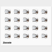 Schud het Baby! Ronde Sticker (Vel)