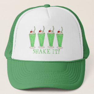 Schud het! Shamrock St. Patrick's Day Milkshake Trucker Pet