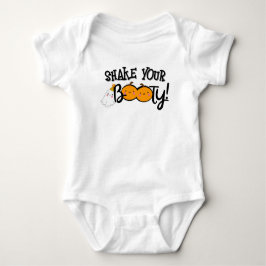 Schud je Booty Pumpkin Halloween Baby Bodysuit