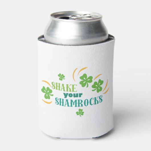 Schud je Shamrocks Blikjeskoeler (Blikje Voorkant)