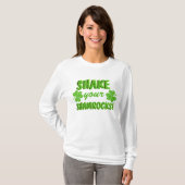 Schud je Shamrocks! T-shirt (Voorkant volledig)