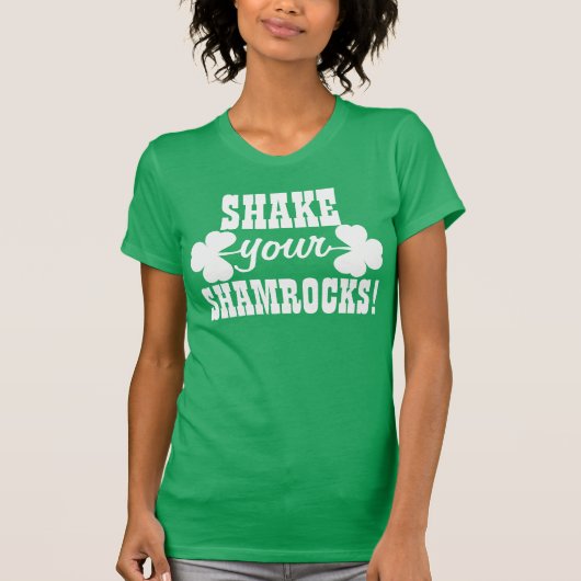 Schud je Shamrocks T-shirt (Voorkant)