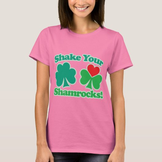Schud je Shamrocks T-shirt (Voorkant)