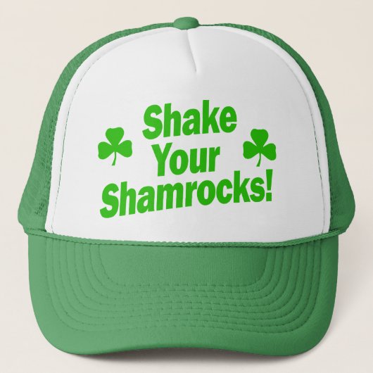 Schud je Shamrocks! Trucker Pet (Voorkant)