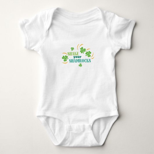 Schud uw Shamrocks Romper (Voorkant)