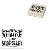 Schud uw vonken  	rubberstempel (Gestempeld)