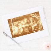 SCHUD VAN TURIN RECHTHOEKIGE STICKER (Envelop)