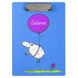 Schudballon cartoon humor illustratie klembord