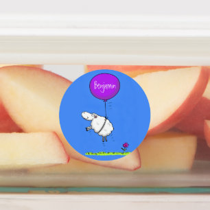 Schudballon cartoon humor illustratie labels