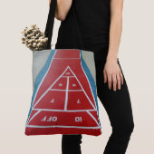 Schudbord op dek tote bag (Dichtbij)