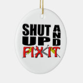 SCHUDDEN EN FIX IT (tools) Keramisch Ornament (Rechts)