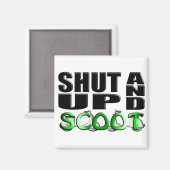 SCHUDDEN EN SCOOT MAGNEET (Voorkant / Achterkant)
