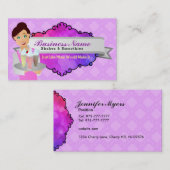 Schudden en vloeiende visitekaartjes (Voorkant / Achterkant)