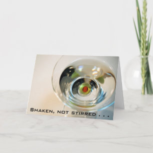 Schudden, niet geroerd. . . kaart