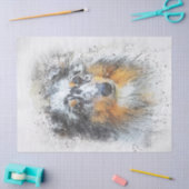 Schudden - Shetland Sheepdog Decoupage Tissuepapier (Craft)