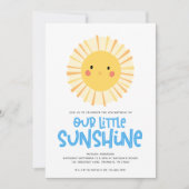 Schudgeel zonnescherm verjaardagsfeest (Voorkant)