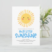 Schudgeel zonnescherm verjaardagsfeest (Staand voorkant)