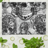 Schudkeelpatroon Theedoek (Gevouwen)