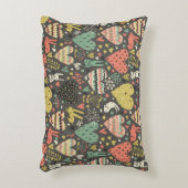 Schudliefdesbundelpatroon met harten decoratief kussen (Voorkant(Verticaal))