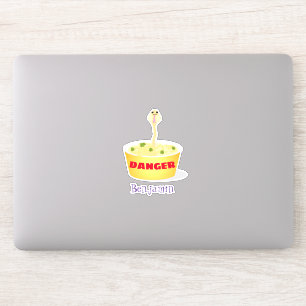 Schudnoedels, cartoon illustratie humor sticker