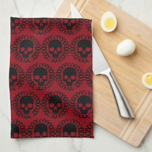 Schudpatroon Elegant Fun Halloween Gothic Elke kle Theedoek