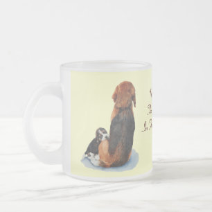 Schudpuppy beagle die mum hondenrealist maakt matglas koffiemok