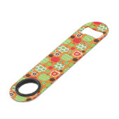 Schudschilfering van appelen speed flessenopener (Voorkant Gekanteld)