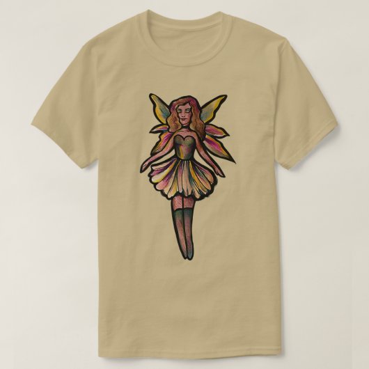 Schuffer druïde fairies t-shirt (Design voorkant)