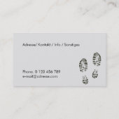 schuhe visitekaartje (Achterkant)