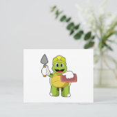 Schuif als Mason met Stone Briefkaart (Staand voorkant)