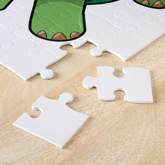 Schuif als piloot met papieren vliegtuig legpuzzel (Zijkant)