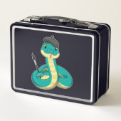 Schuif als Schilder met de borstel van de Verf (Achterkant)