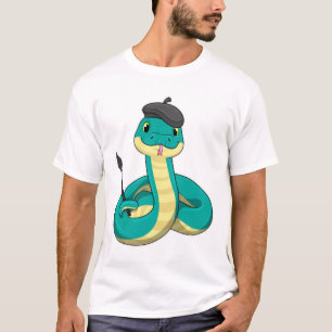 Schuif als Schilder met de borstel van de Verf T-shirt