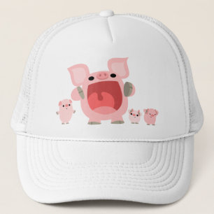 Schuif Cartoon Varkens Pet