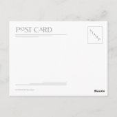 Schuif de Scales Zodiac Briefkaart (Achterkant)